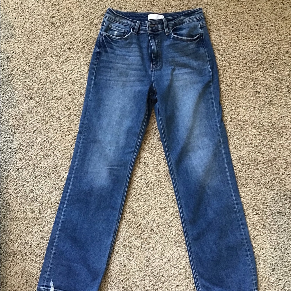 Women's Boot Cut Jeans - Blue